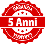 garanzia 5 anni produttore