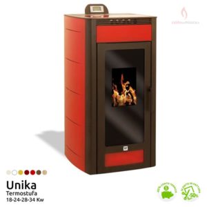 TFT-unika_rosso-termostufa-pellet